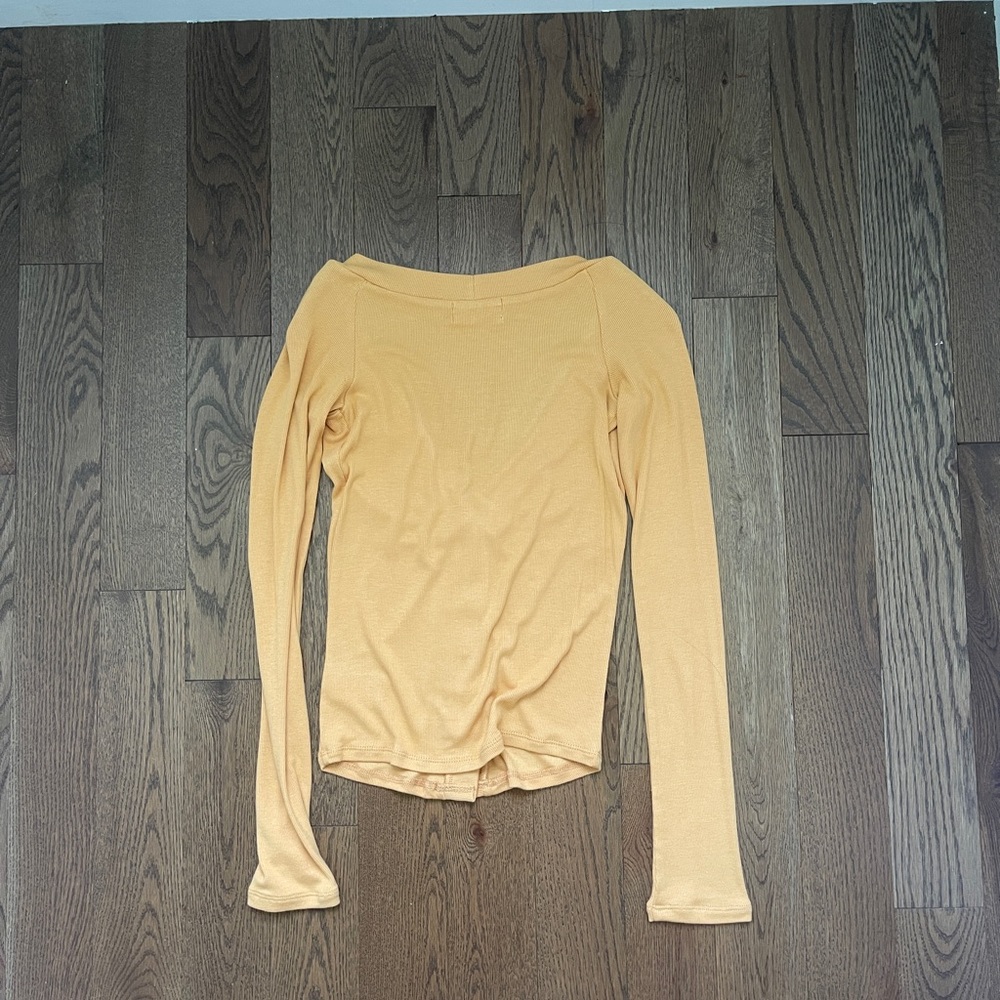 Urban outfitters deep v neck long sleeve - Picture 3 of 3